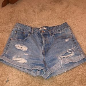 jean shorts